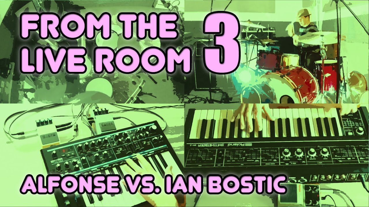 Roland SH2 / Novation Bass Station II / Boss CH1 / DD7 / Vestax DDX - From the Live Room 3