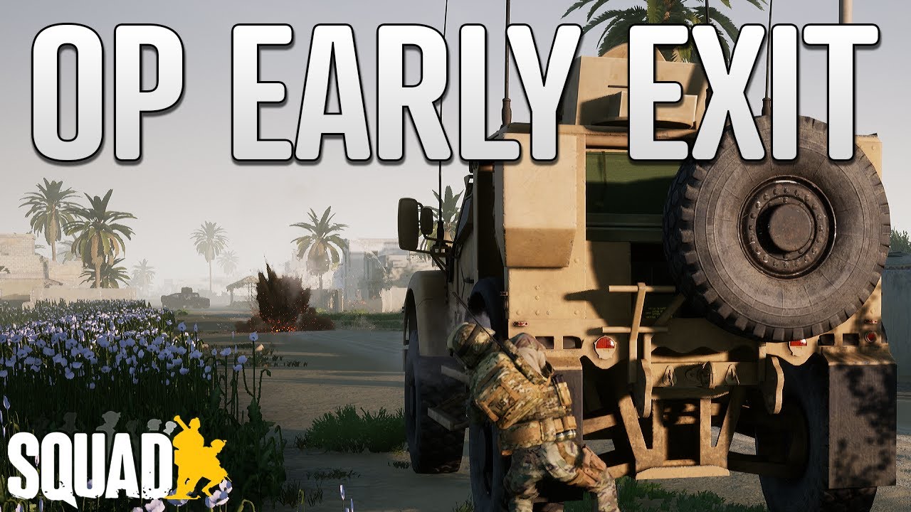 OPERATION EARLY EXIT | Intense 100 Player Squad 1-Life Event