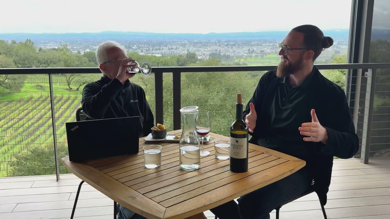 At A Sonoma Winery, A Convo with Briefpoint CEO Nathan Walter about Discovery, Disruption, and Wine