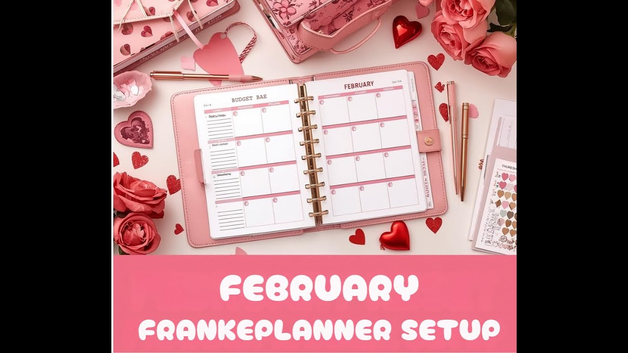 Создание ежедневника Frankenplanner на февраль 2026 года | Ежемесячная перезагрузка, планирование...