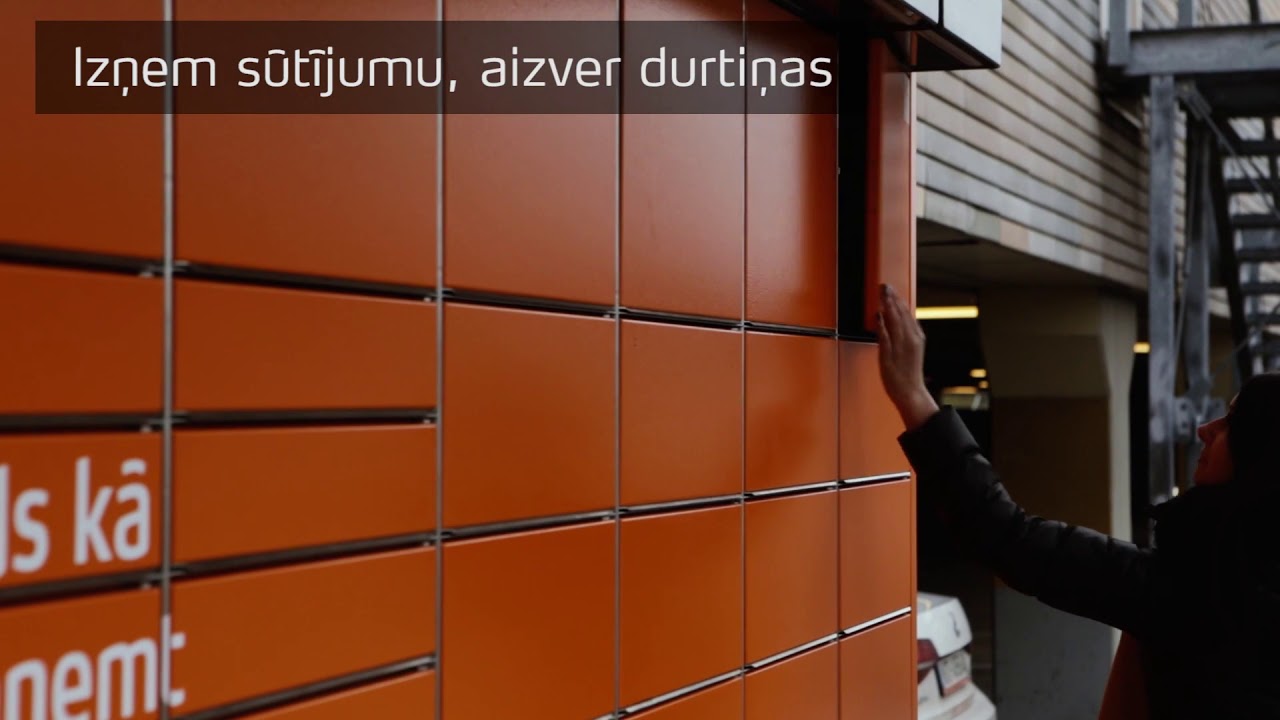 Kā saņemt sūtījumu Omniva pakomātā