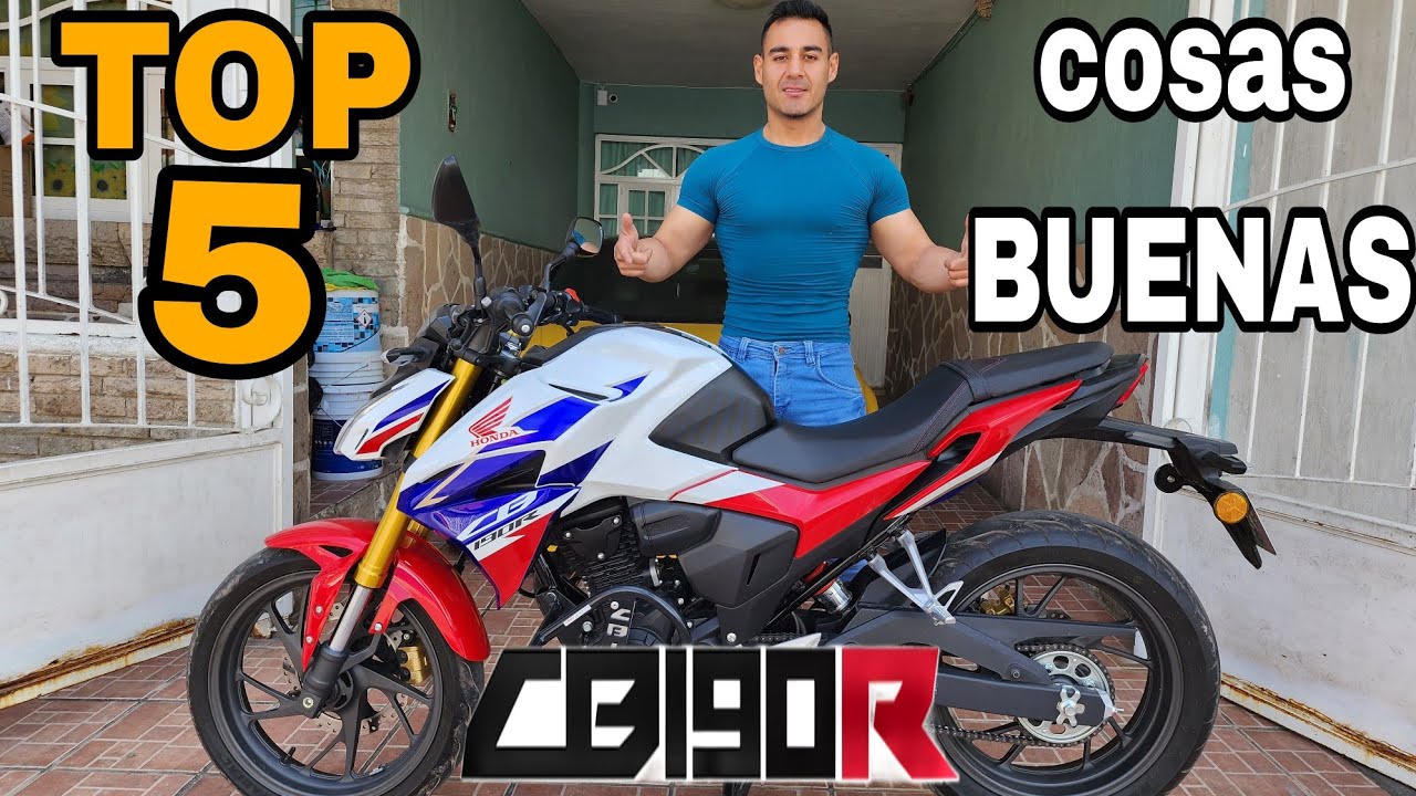 top 5 cosas QUE ME GUSTAN DE LA HONDA CB190R la ultima no la esperabas || beto vlogs