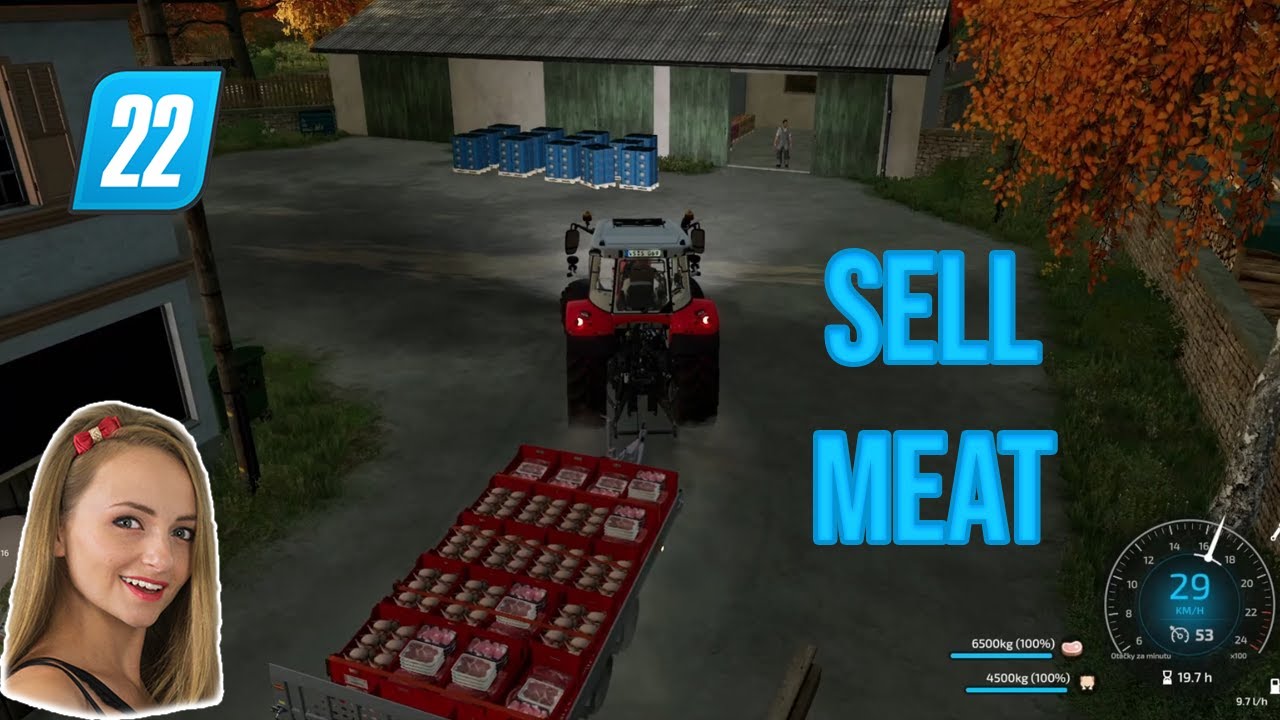 FS22|Hof Bergman #18 - SELL MEAT