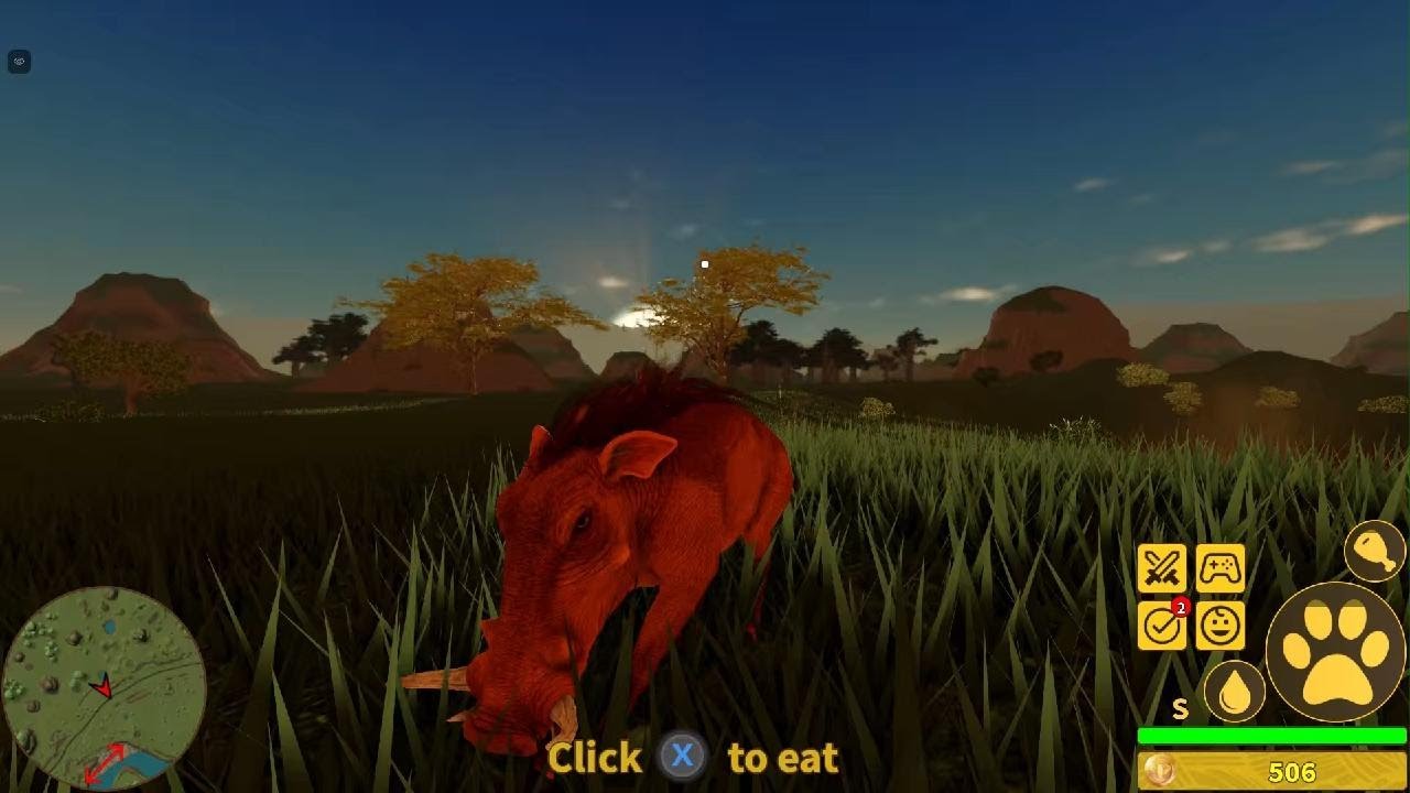 Mrimpossible plays Savannah life and plays with Pumba the Warthog part 2