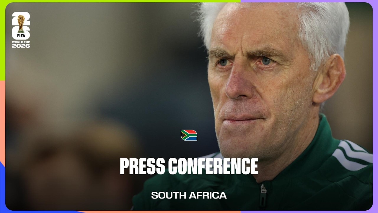 Hugo Broos On South Africa's Opening Match vs Mexico | FIFA World Cup 2026