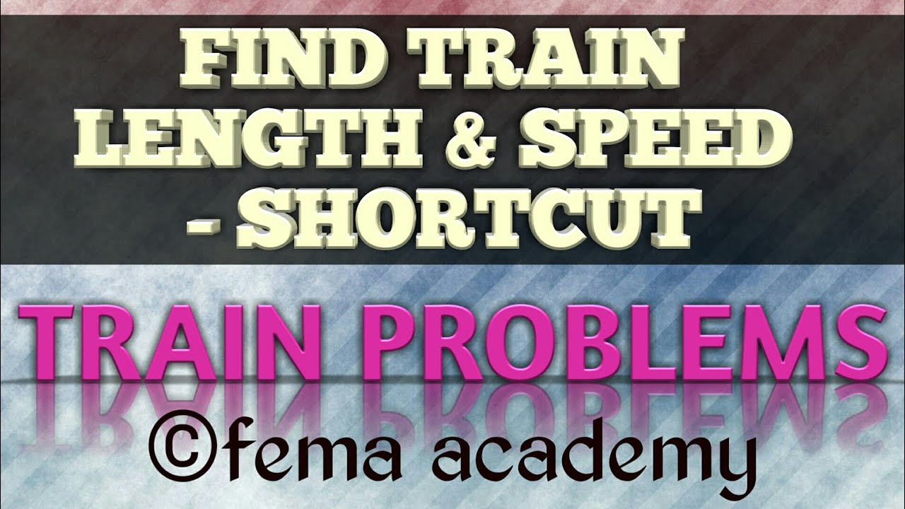 Problems on Trains | Train crossing 2 Persons, find length | Important Shortcut