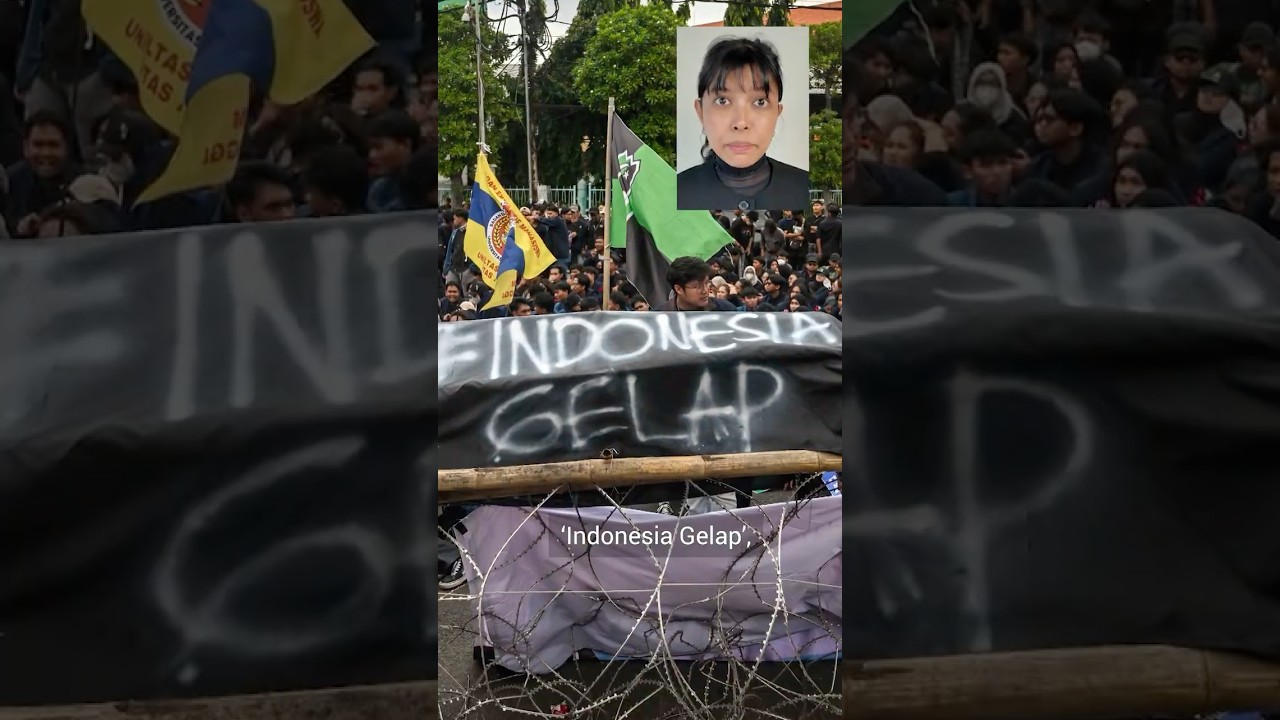What are the &lsquo;Dark Indonesia&rsquo; protests?