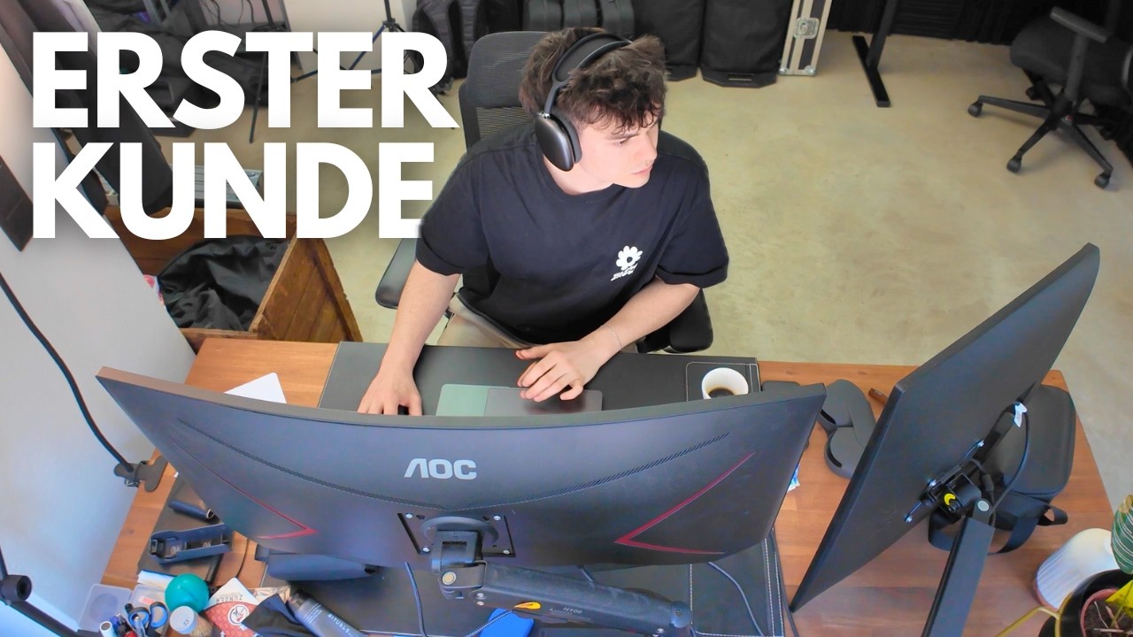 Unser erster Kunde! Leben als 23-jähriger Unternehmer und Creator