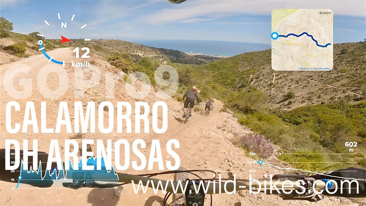 MTB Calamorro DH ARENOSAS GoPro9 superview - Wild Bikes shop