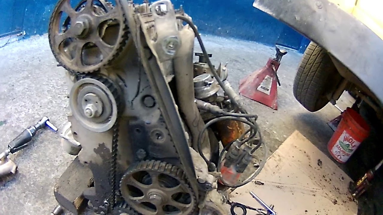 como desarmar motor de combi 1800cc