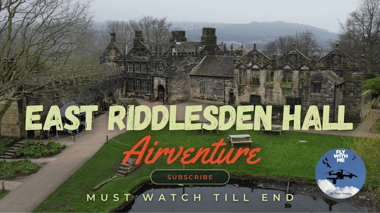 EAST RIDDLESDEN HALL 4K DRONE DJI MINI 3 PRO