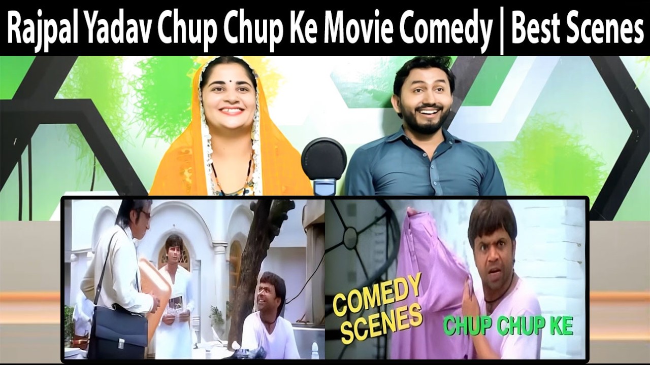 Rajpal Yadav Comedy Scenes | Chup Chup Ke Pakistani Hindu Reaction