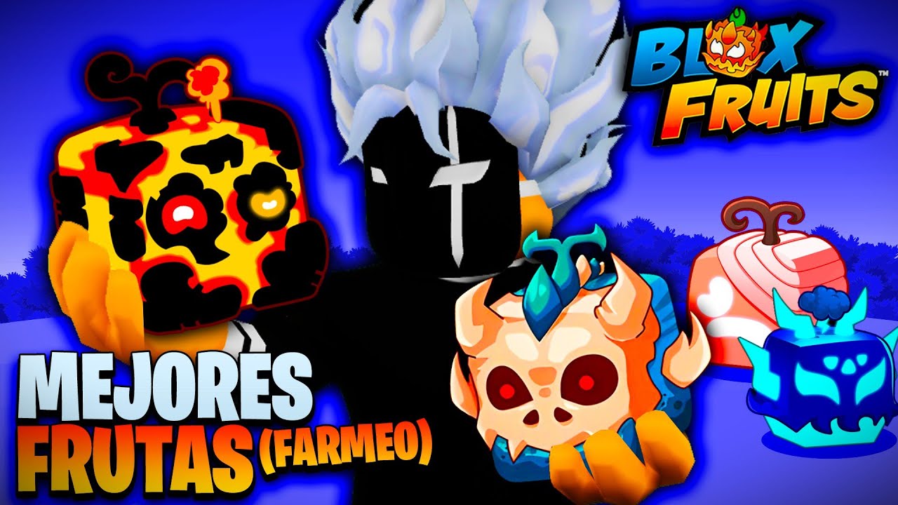 Las NUEVAS MEJORES FRUTAS de FARMEO en Blox Fruits🤯