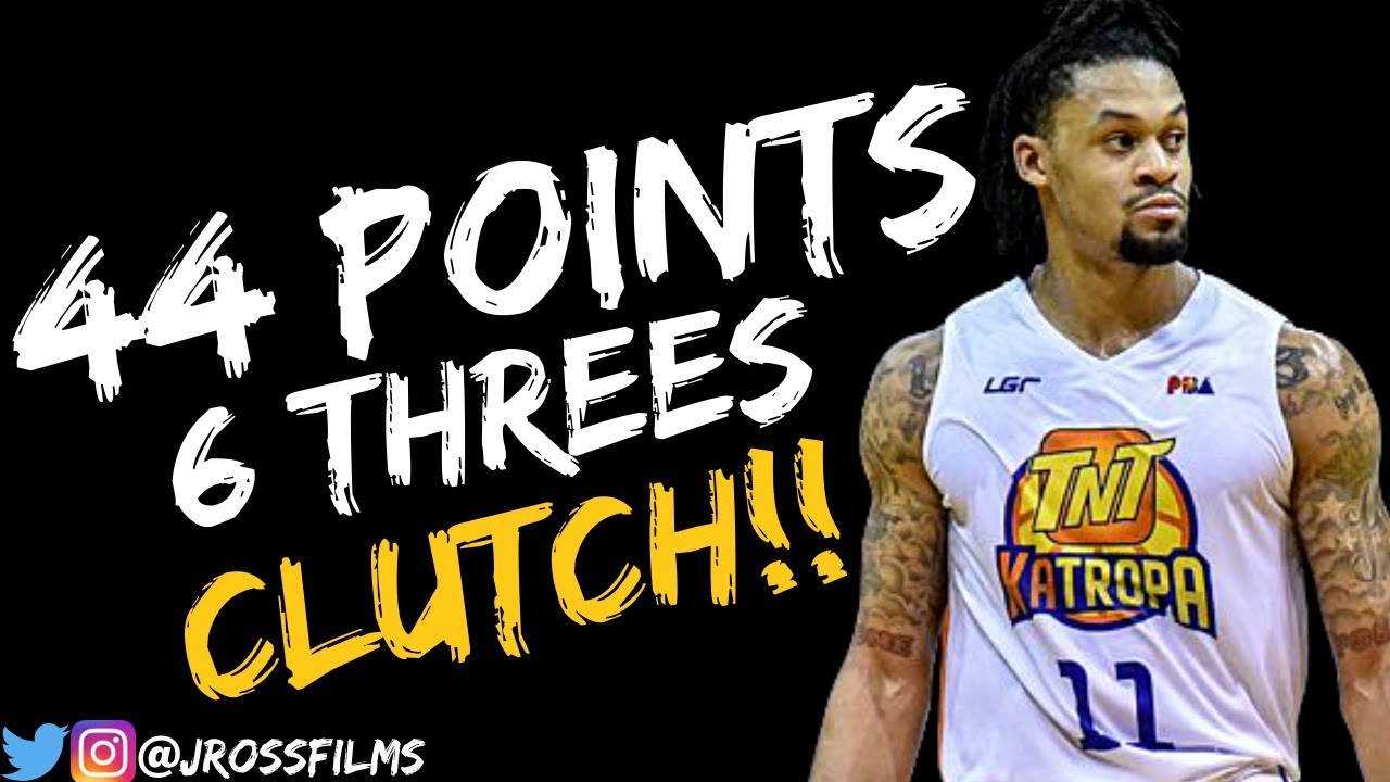 KJ McDaniels Full Highlights vs. San Miguel 11.20.2019 | 44 PTS, 6 3PM, CLUTCH!