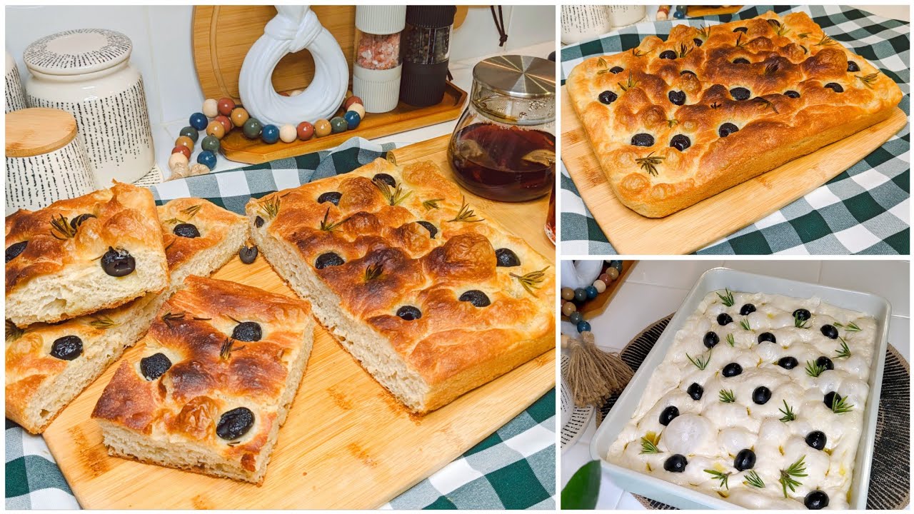 ንቁርሲ ትኾነና😍ኣዝያ ጥዕምቲ ባኒ|Easy Soft and Crispy Focaccia Bread|Leyla Channel 