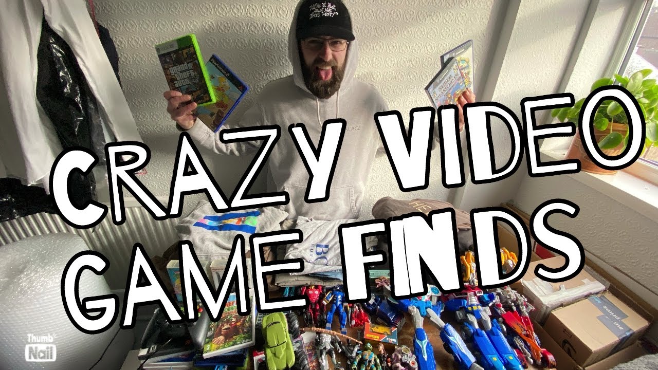 CRAZY Video Game Finds At The Car Boot - UK eBay Reseller