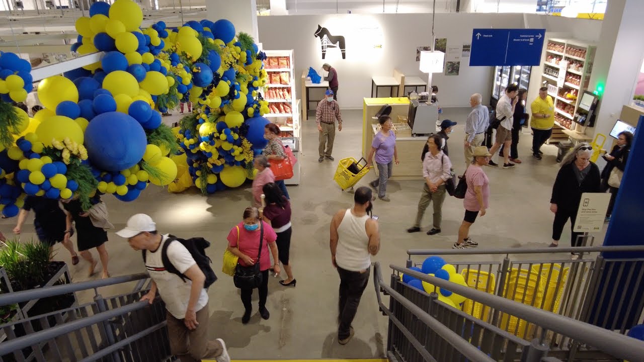 [4K] San Francisco IKEA Grand Opening Day (August 23, 2023 Wednesday)