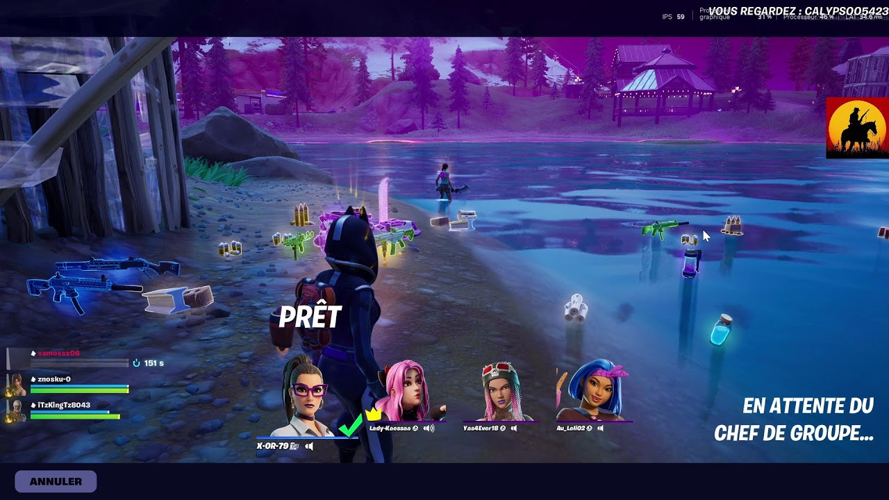 Fortnite chapitre 7 section comblée