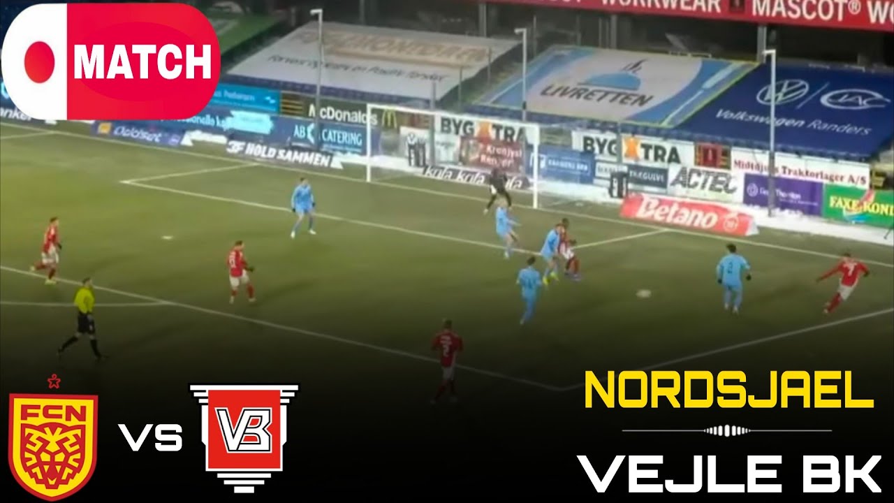 LIVE : Nordsjælland vs Vejle BK Live Stream / Danish Superliga Match - 2026