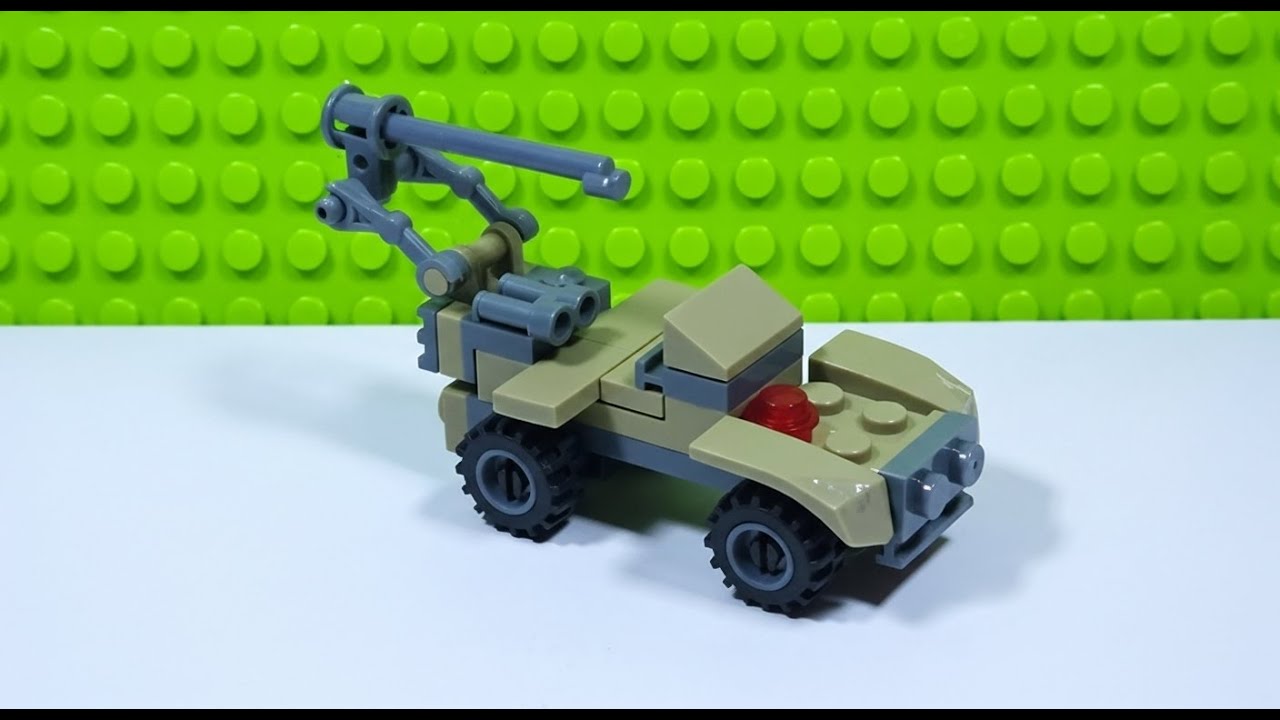 LEGO built military style vehicle  made of LEGO! Lego DIY #18 #shortsfee