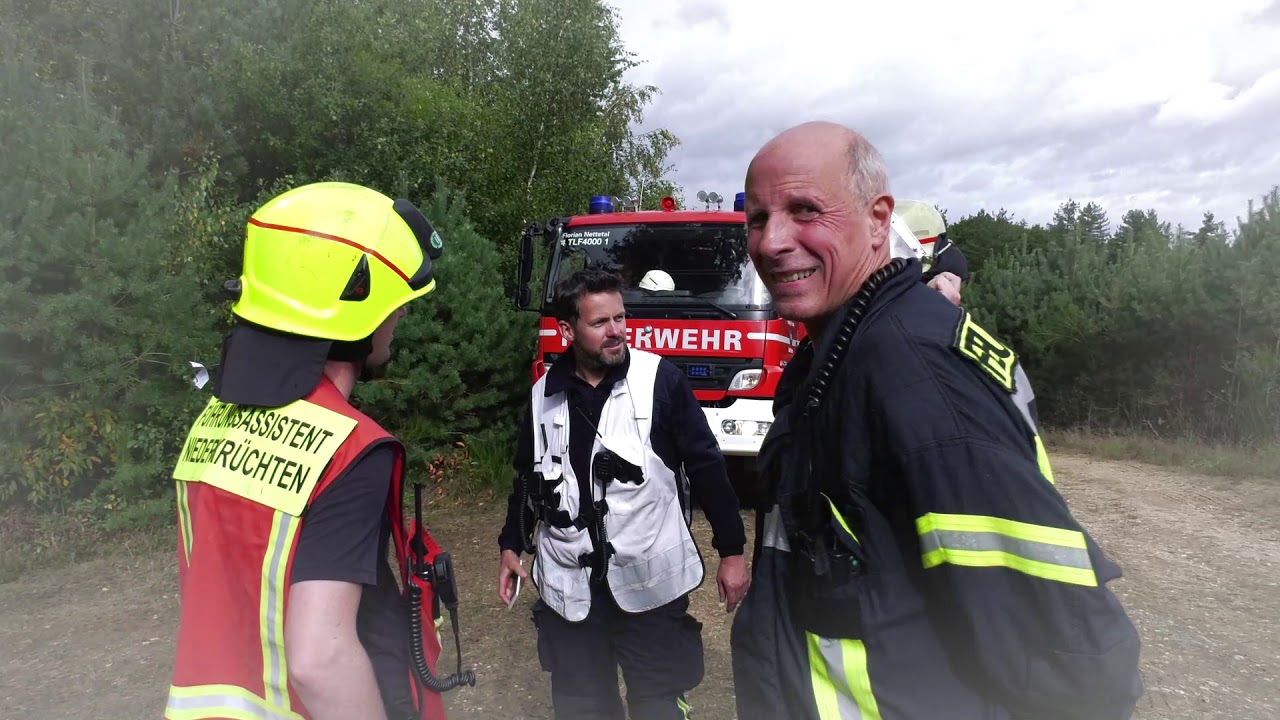 Waldbrandübung Sommerwind Kreis Viersen