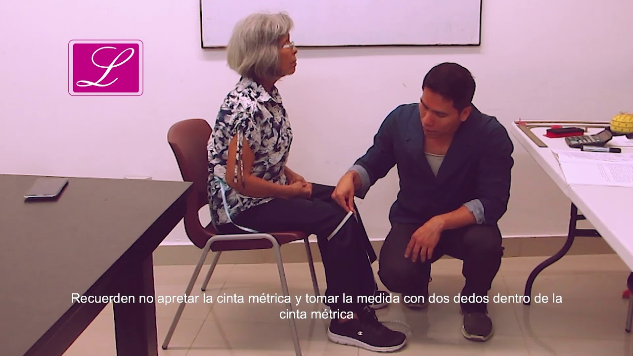 Cómo medir el Contorno de Rodilla