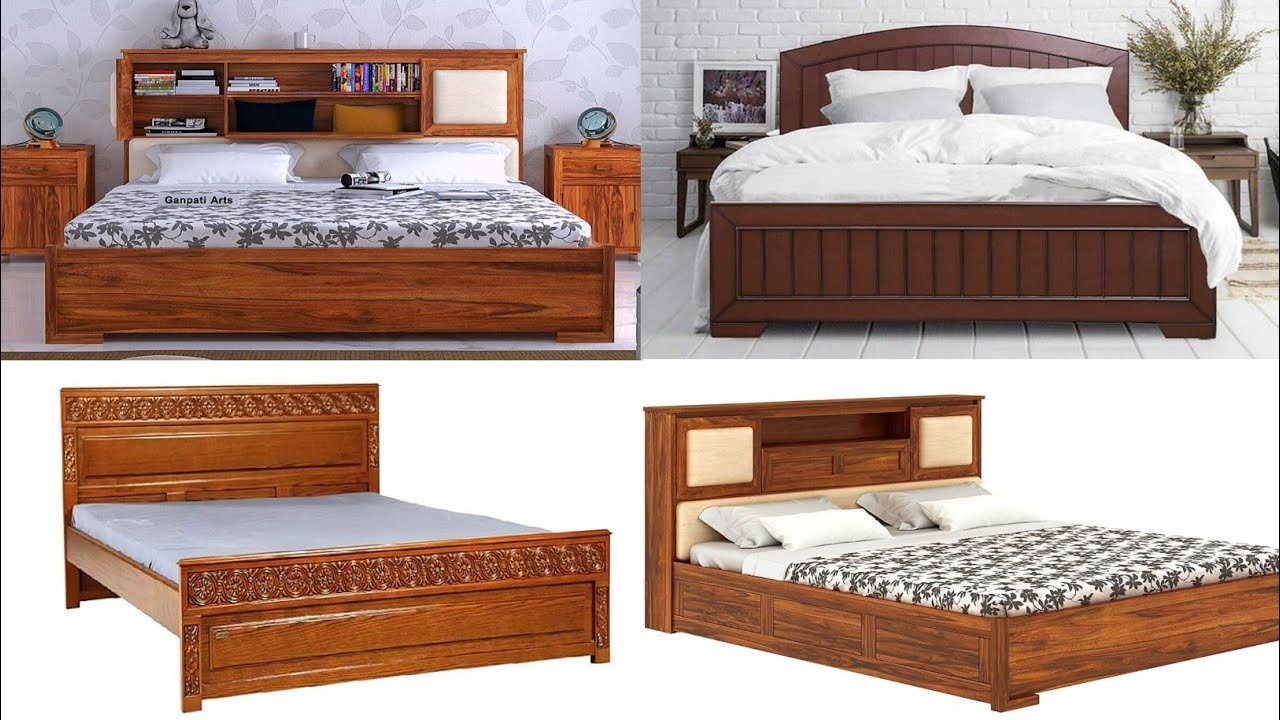 Wooden simple box palang design | Latest design bed new model | Wooden stylish bed design