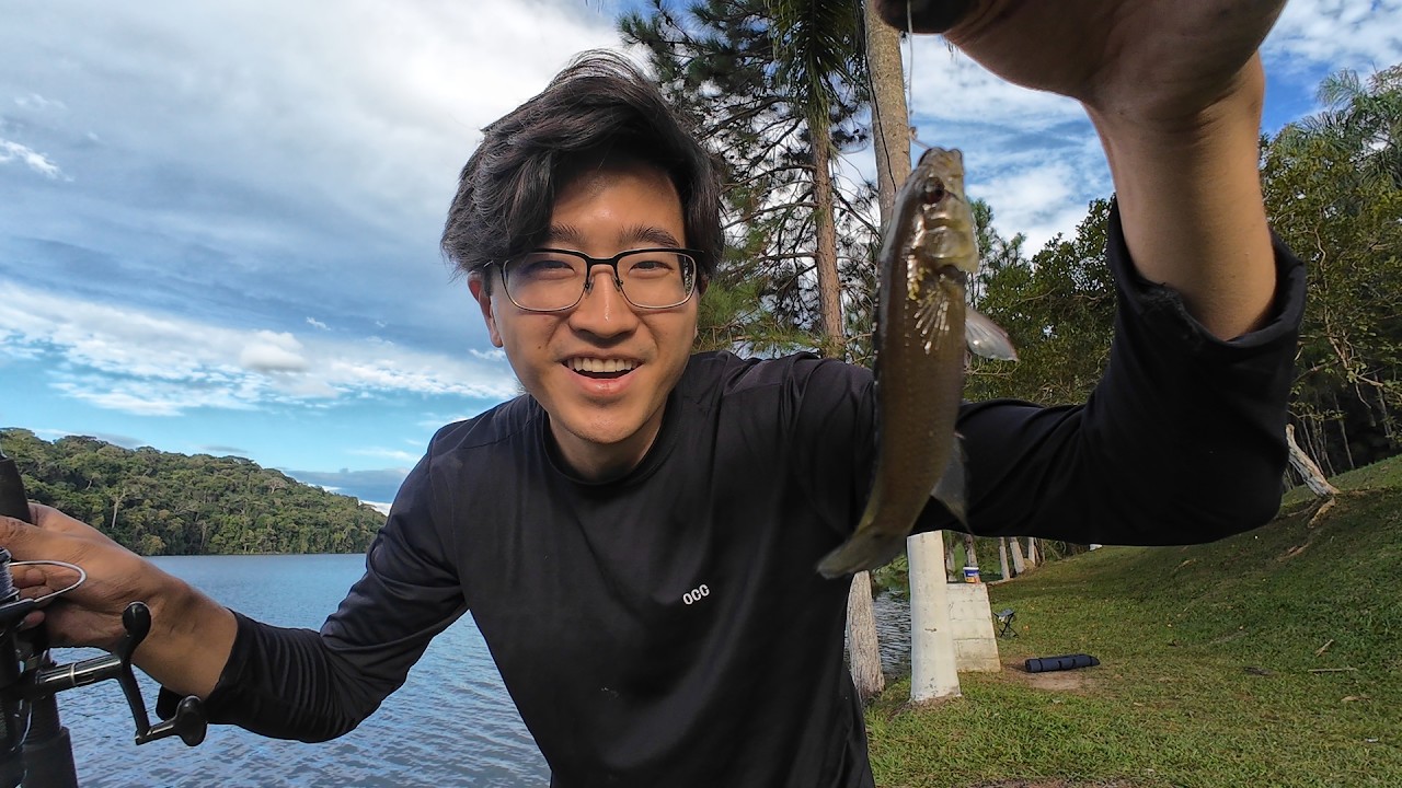Acampamento, cachoeira e pescaria - Porto Beira Rio | Vlog 20