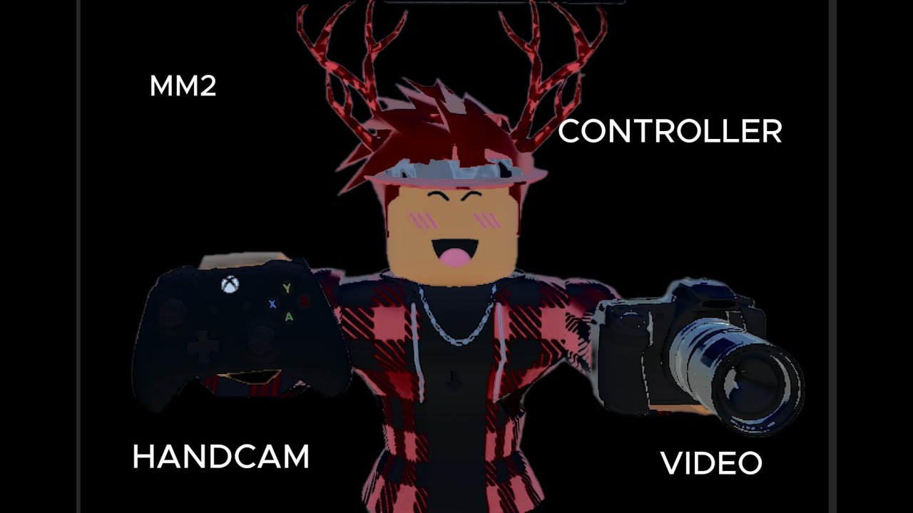 I PLAYED MM2 WITH CONTROLLER HANDCAM