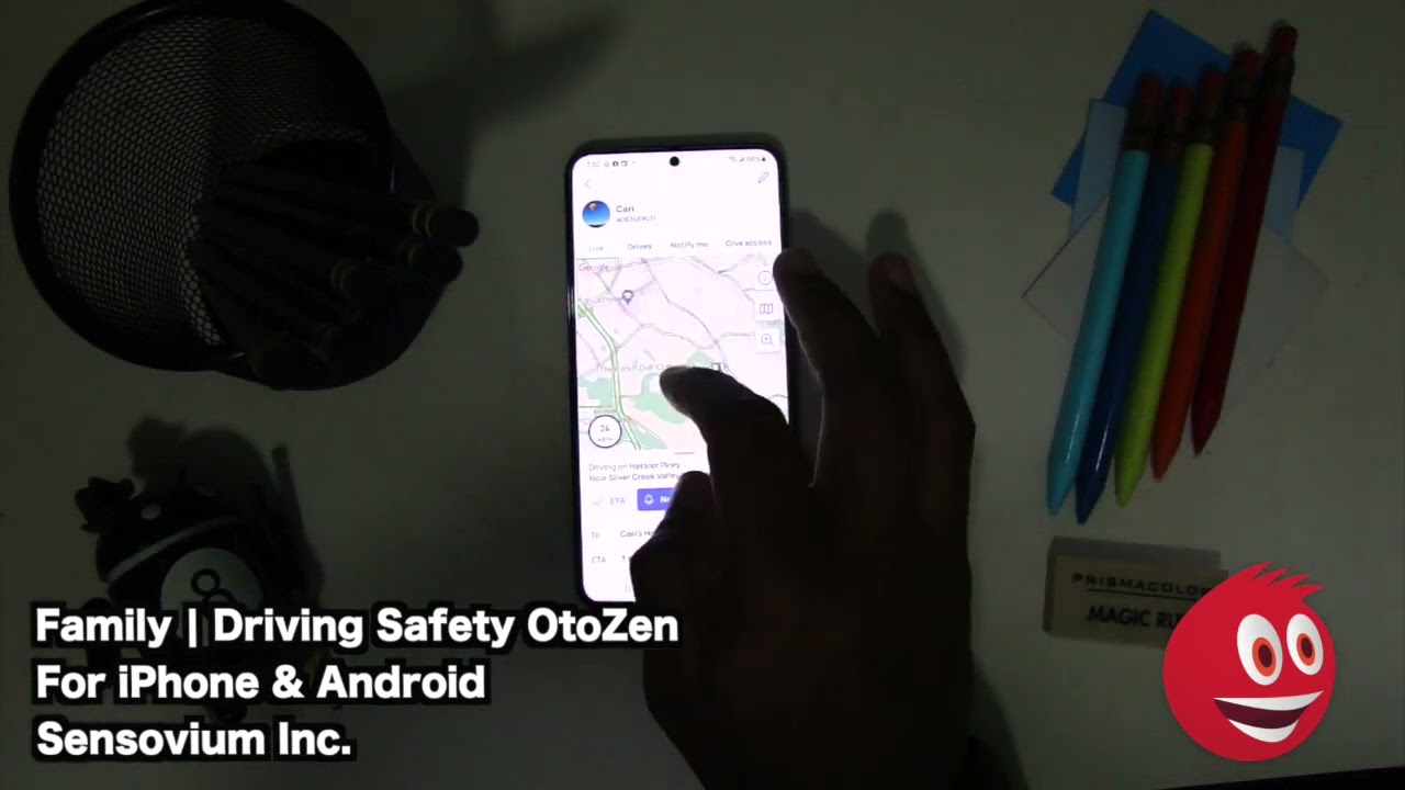 Family Driving Safety OtoZen Android App Review | GiveMeApps