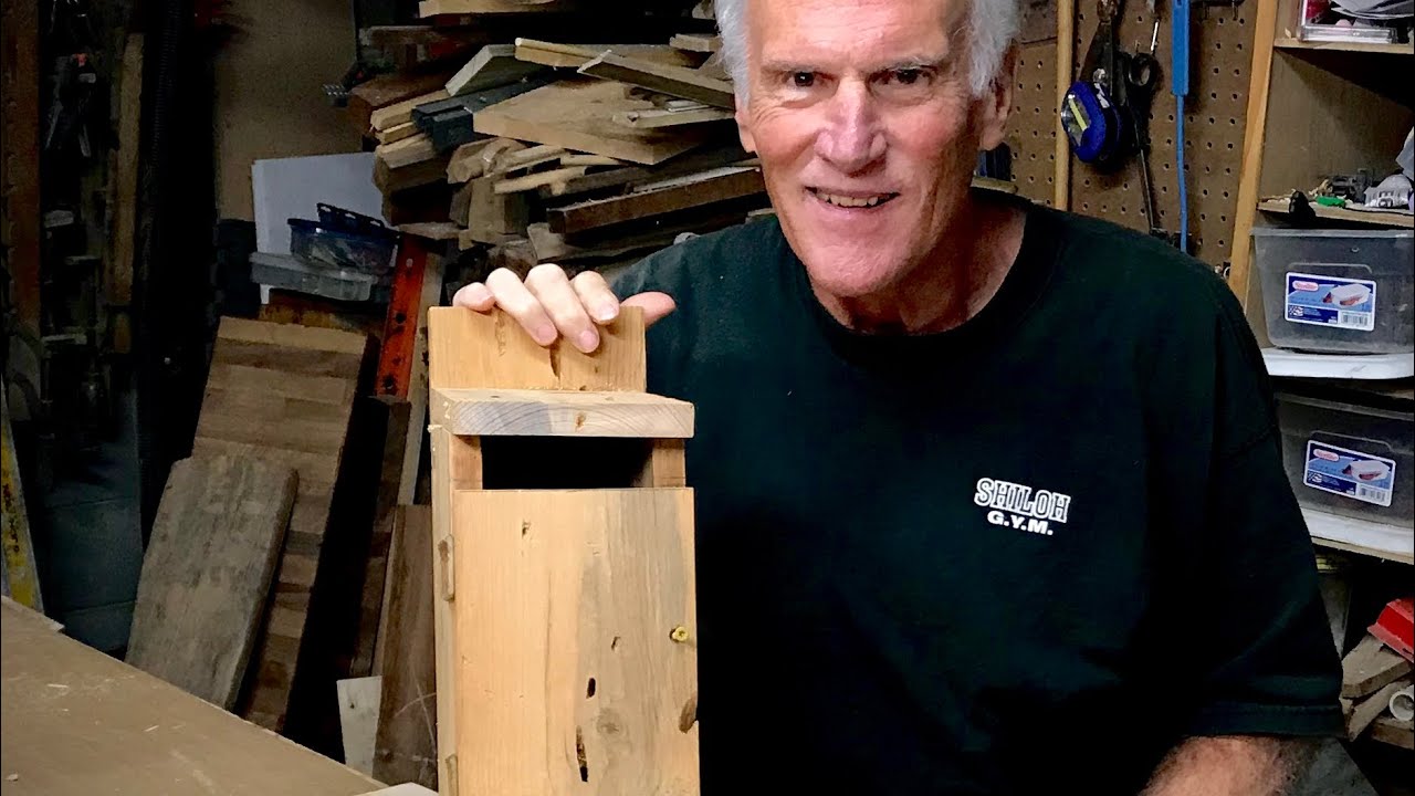 How to build a bluebird nesting box: Kentucky style, Easy woodworking project