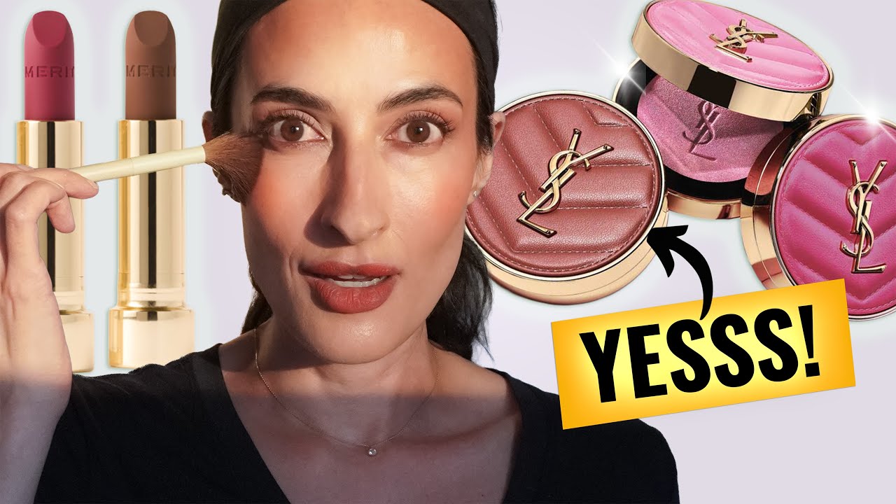YSL Make Me Blush 3 NEW Shades! + Merit Lip Blush Lipsticks (wear test)