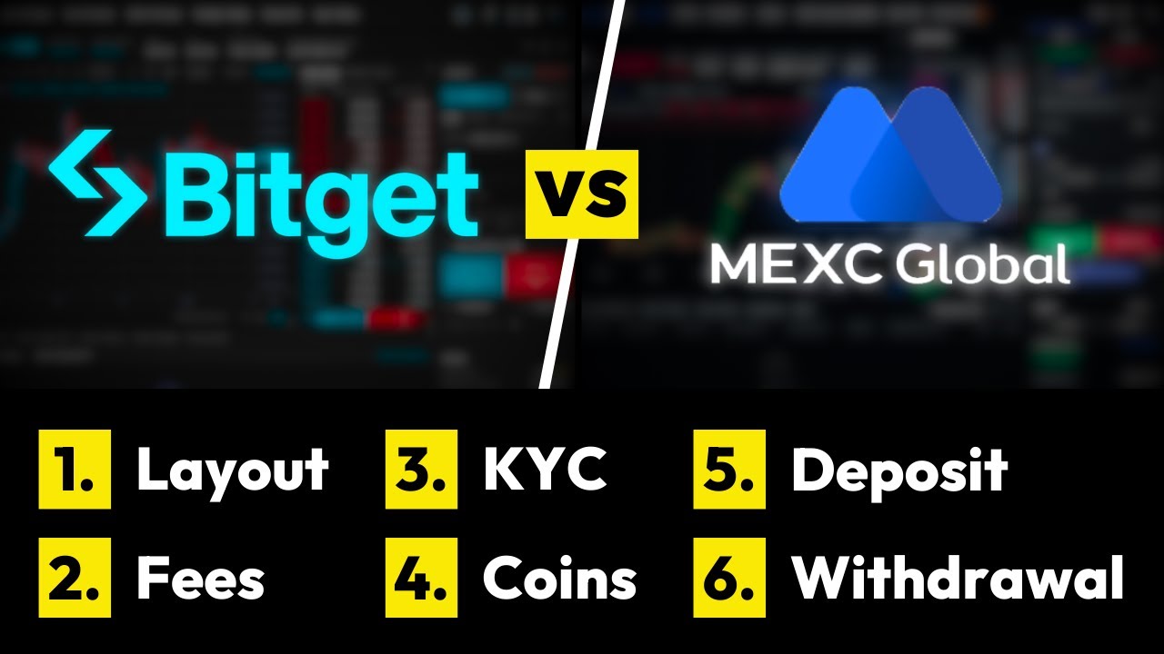 Bitget vs. MEXC Global ✅&nbsp;The Ultimate Comparison: Which Exchange is better for Leverage Trading?