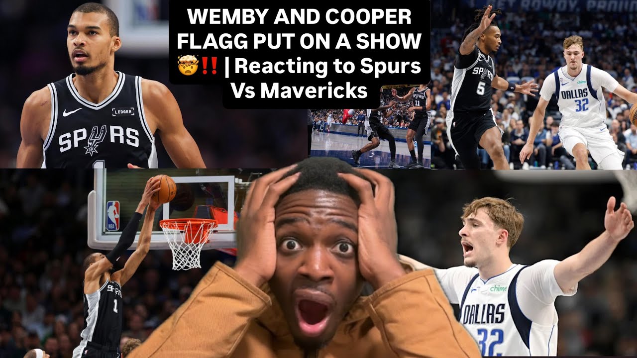 WEMBY AND COOPER FLAGG PUT ON A SHOW!! | Reacting to Spurs Vs Mavericks | 2/5/26