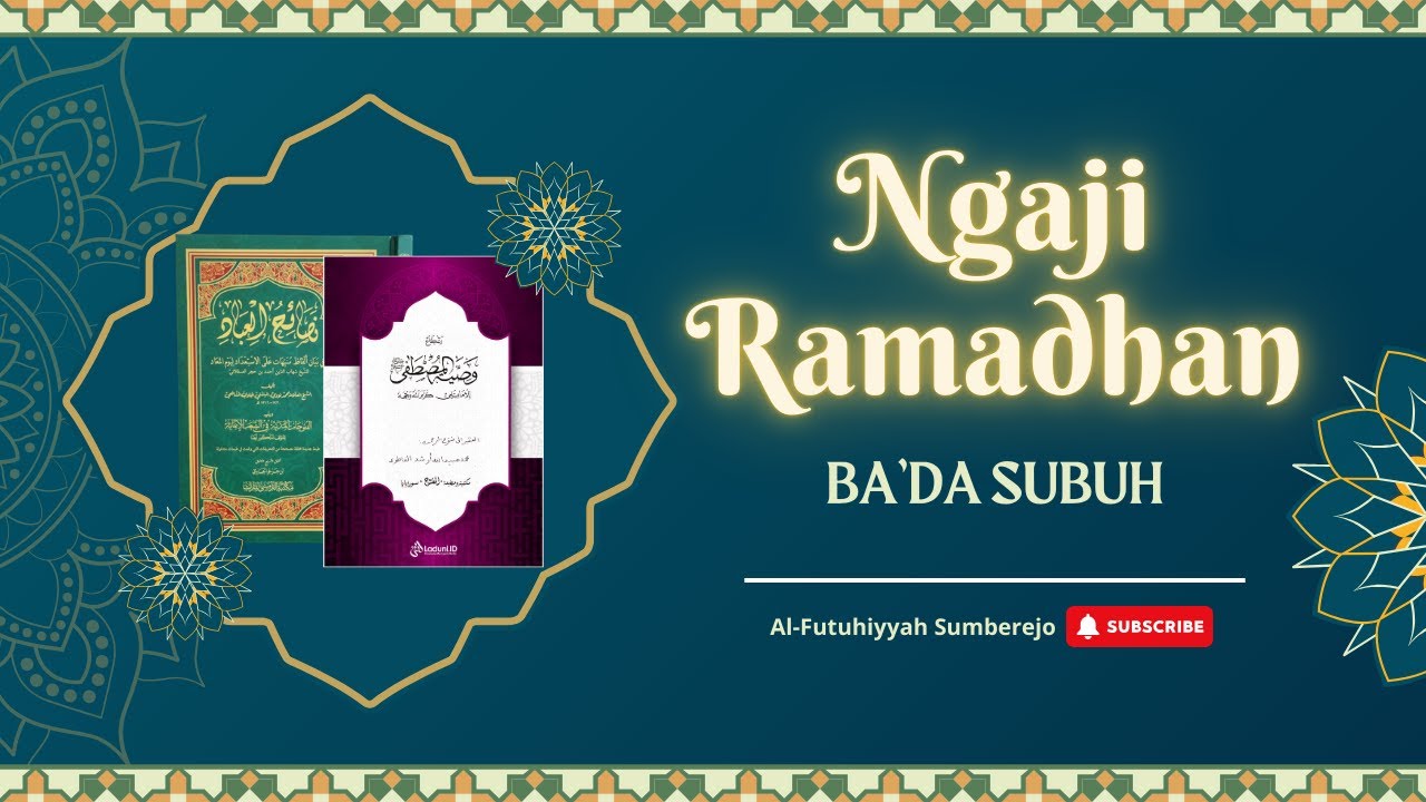 🔴 LIVE | Nashoihul Ibad (1) - Ust. Abdullah Azam [Ngaji Ramadhan, 21 Februari 2026]