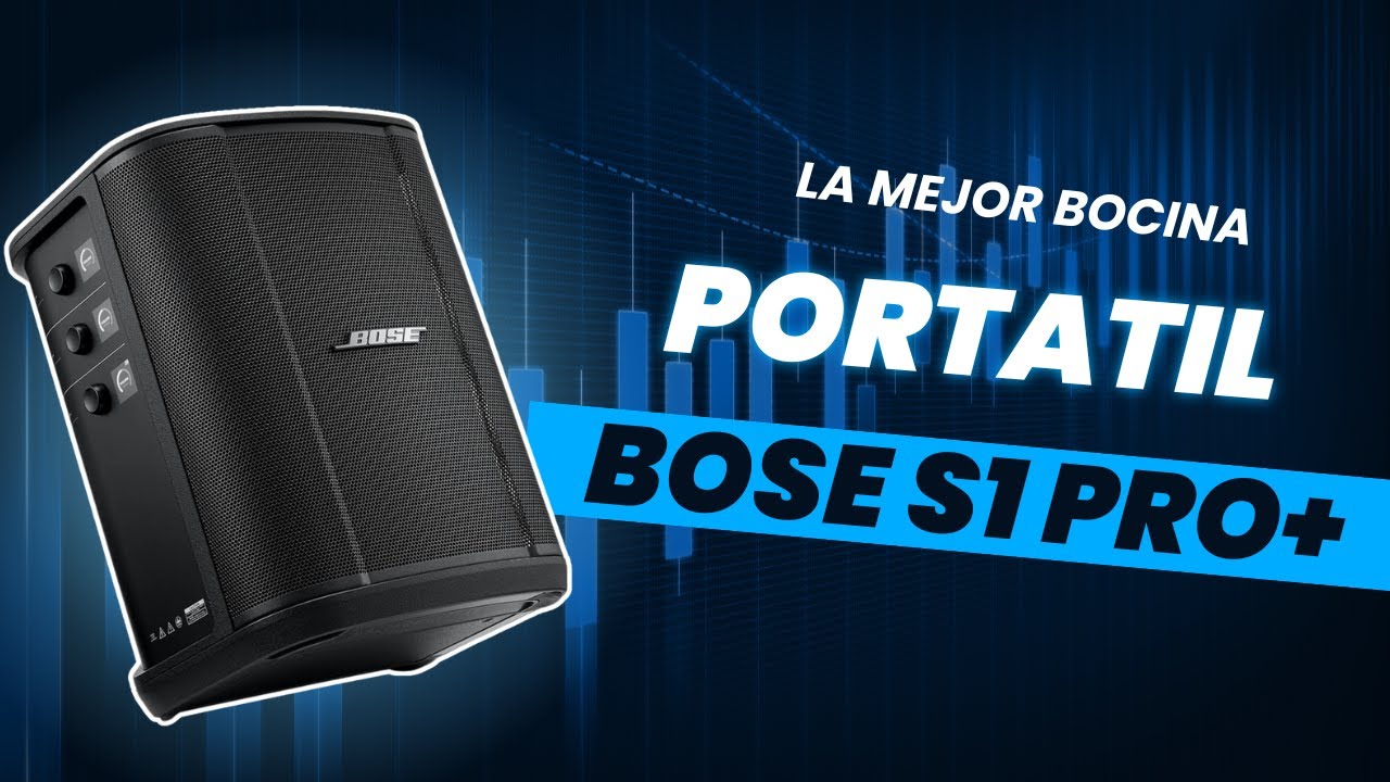 Probamos el S1 Pro Plus de BOSE: La REVOLUCIÓN del Sonido Portátil