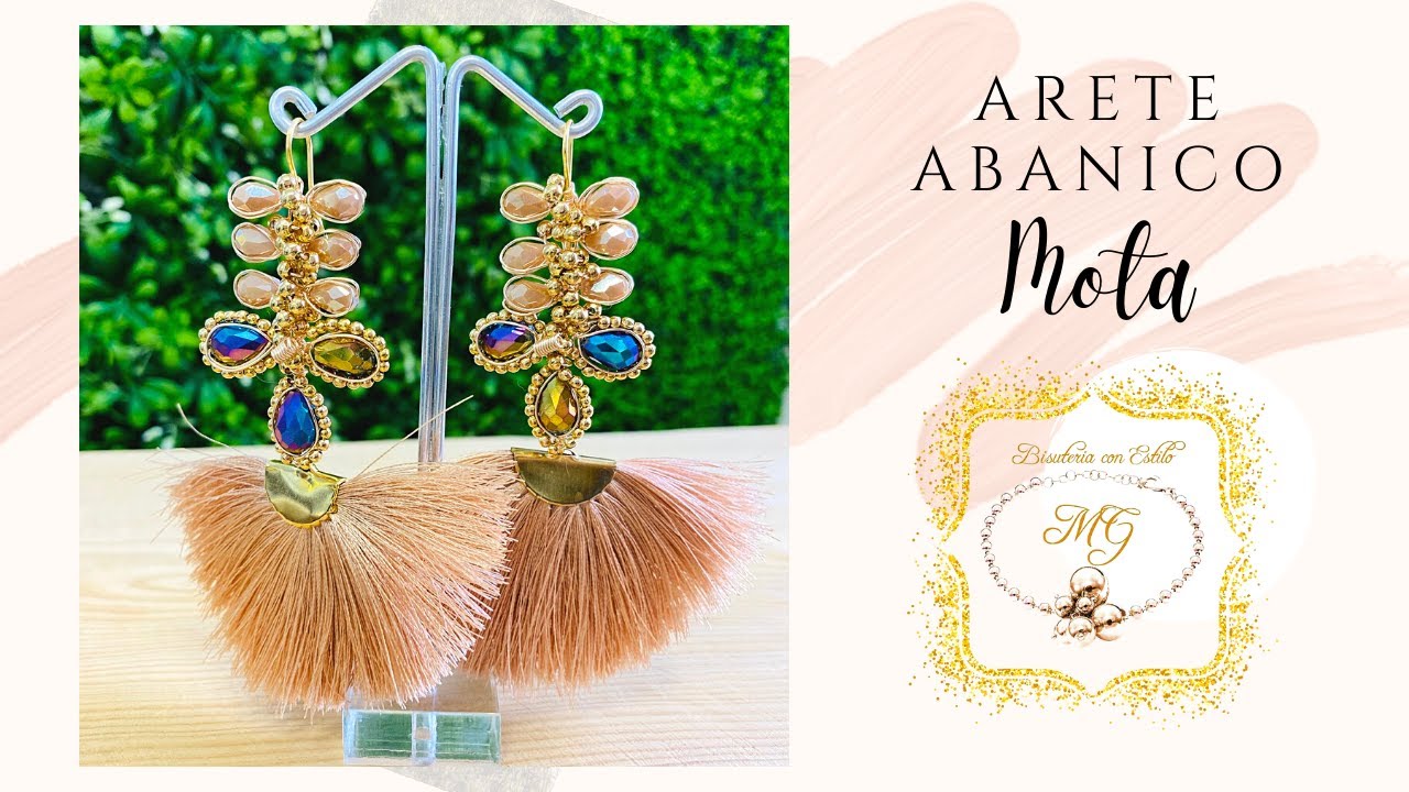 ARETES DE ABANICO CON MOTAS | Minutips #13