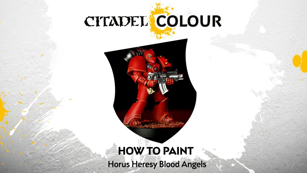 How to Paint: Horus Heresy Blood Angels