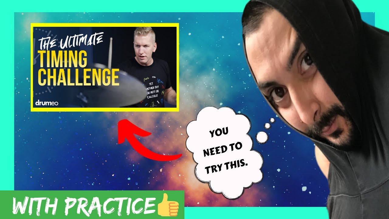 Ultimate Drummer's Timing Test (but WITH PRACTICE)