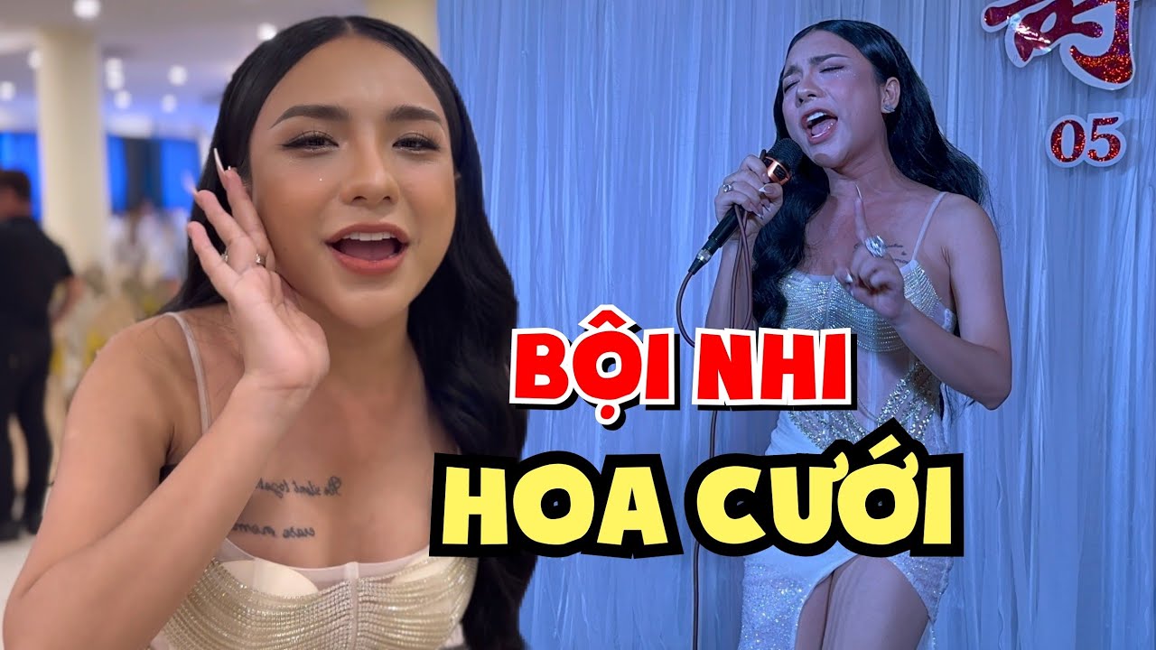Người Đẹp Bội Nhi Quẩy Bung N&oacute;c H&aacute;t Live HOA CƯỚI ngọt ng&agrave;o | Check in x&igrave; phố