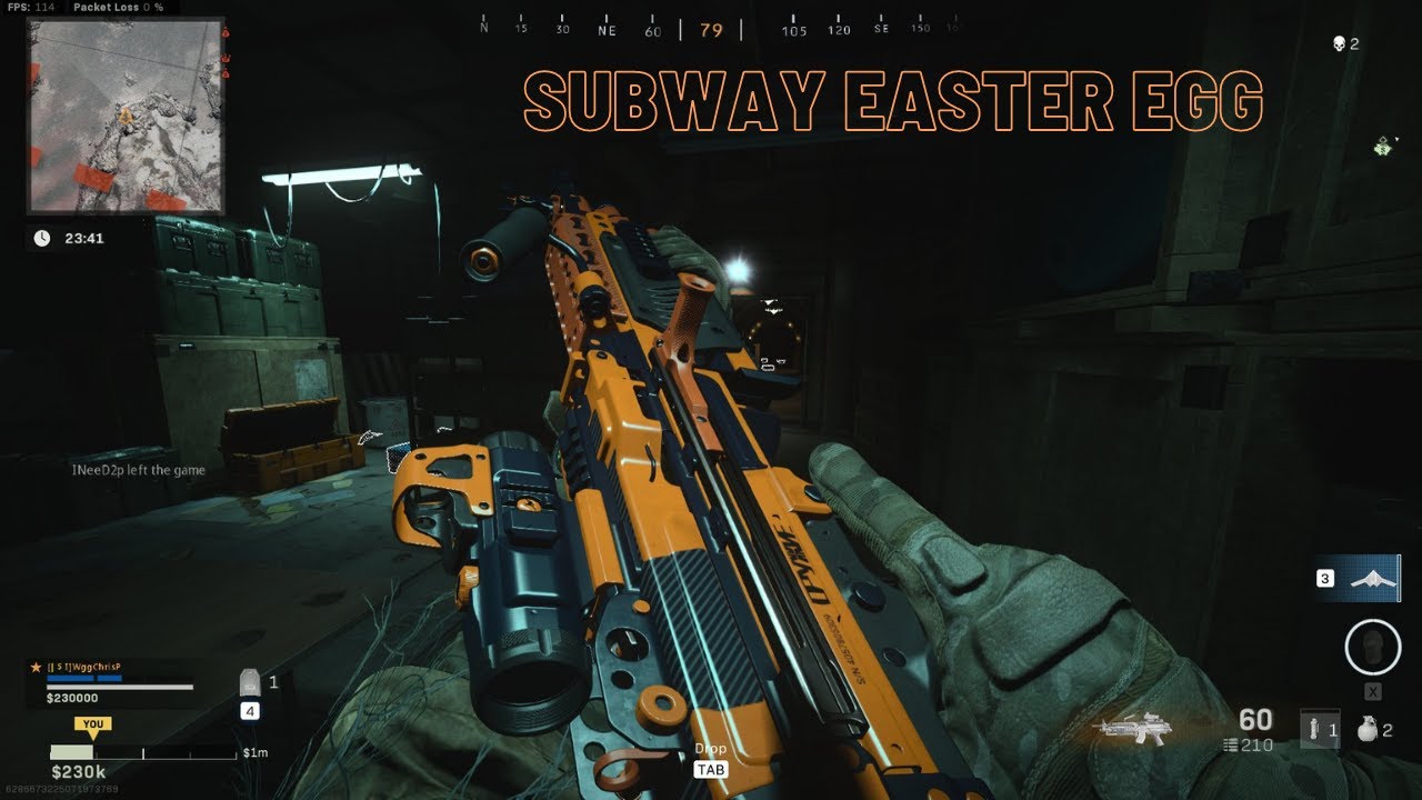 SUBWAY EASTER EGG SEASON 6 MODERN WARFARE & WARZONE [QUICK QUIDE]