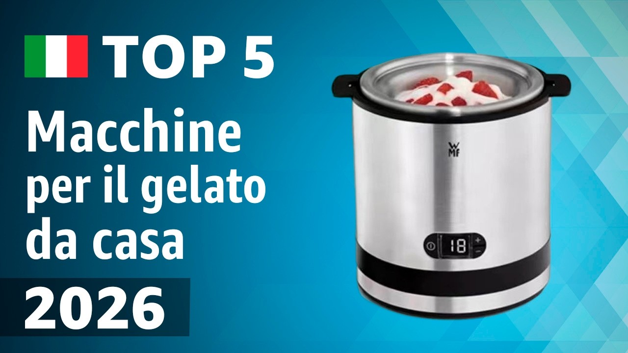 TOP—5. Migliori macchine per il gelato da casa 2026
