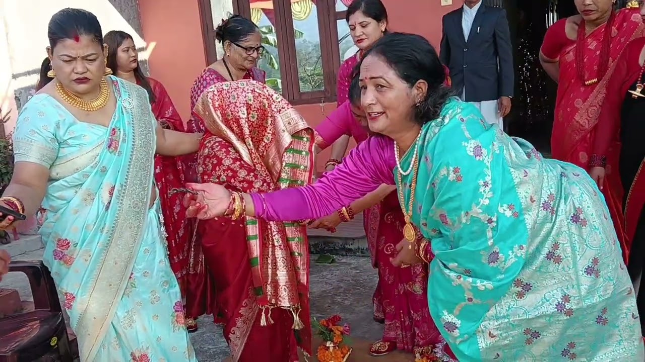 भान्जीको सुर्य दर्शन ( नेवारी रितिरिवाज)❤️❤️🙏🙏😍 #newaculture #newalife #trending #longvideo