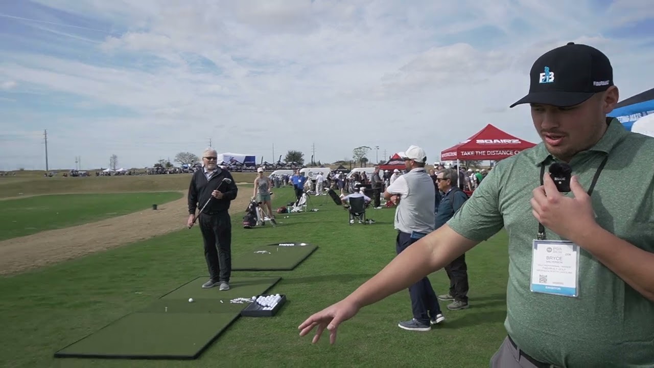 Fiberbuilt Golf Mats at the PGA Merchandise Show 2023 Demo Day