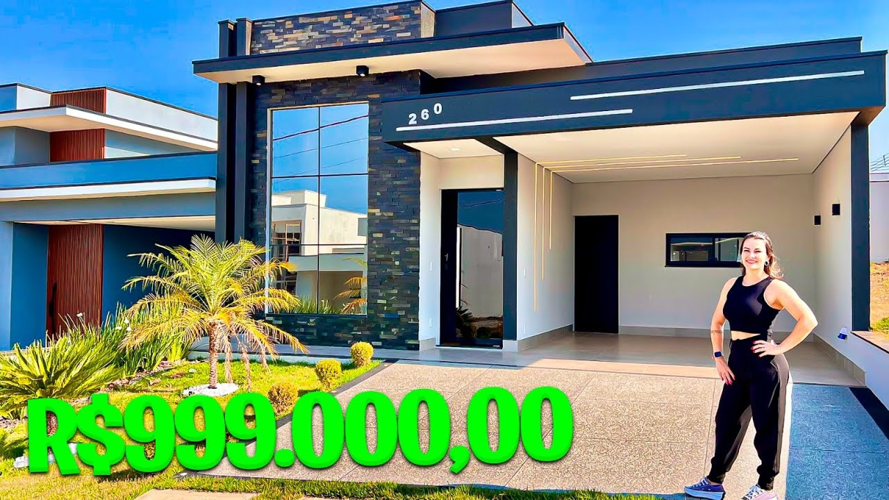 #VENDIDA! Casa em condomínio fechado com 3 suítes, marcenaria completa, aquecimento solar