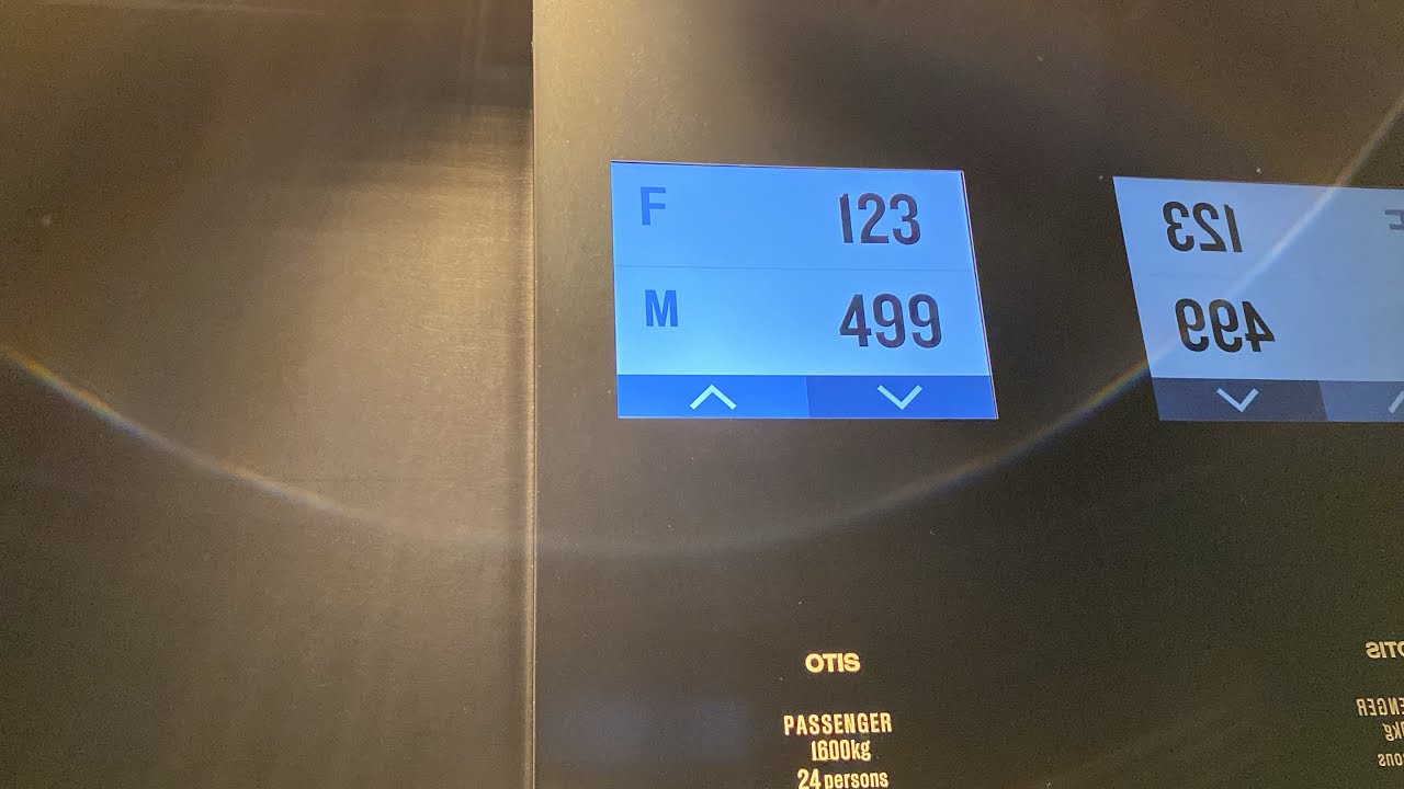 Otis Gen2 MRL Traction @ Lotte World Tower, Seoul, South Korea