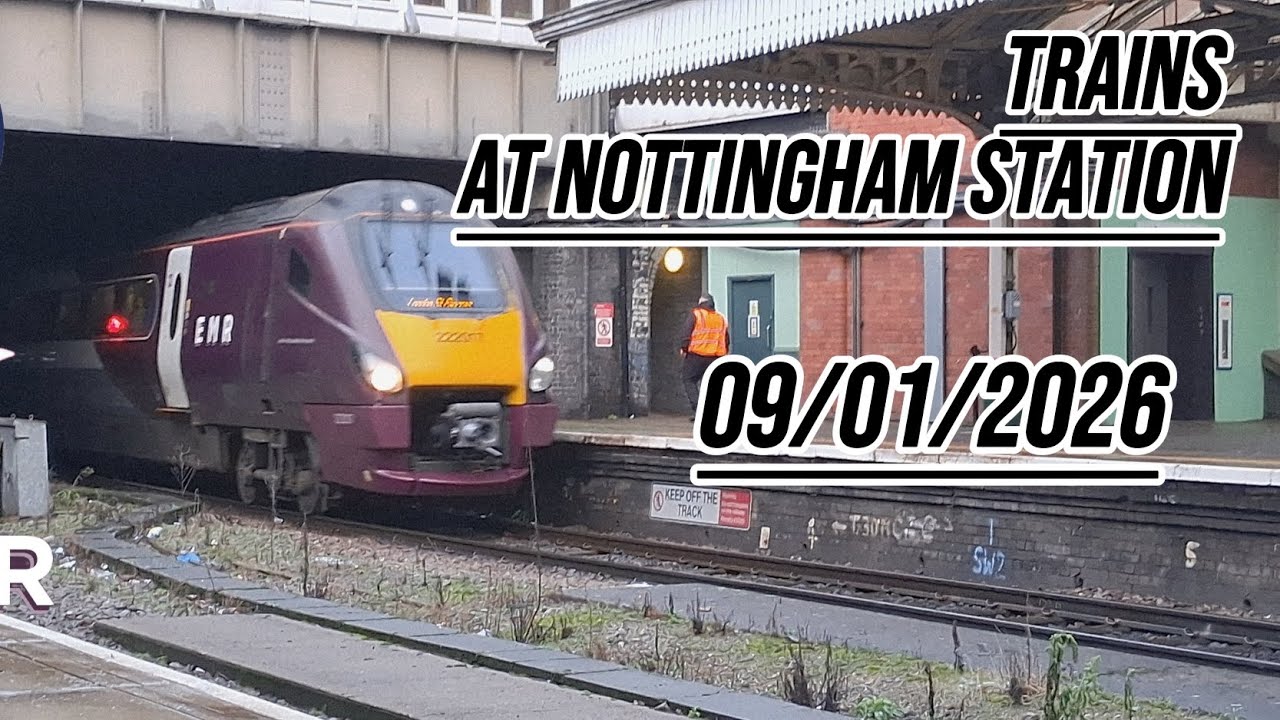 Trains at Nottingham station (09/01/2026) Series 2