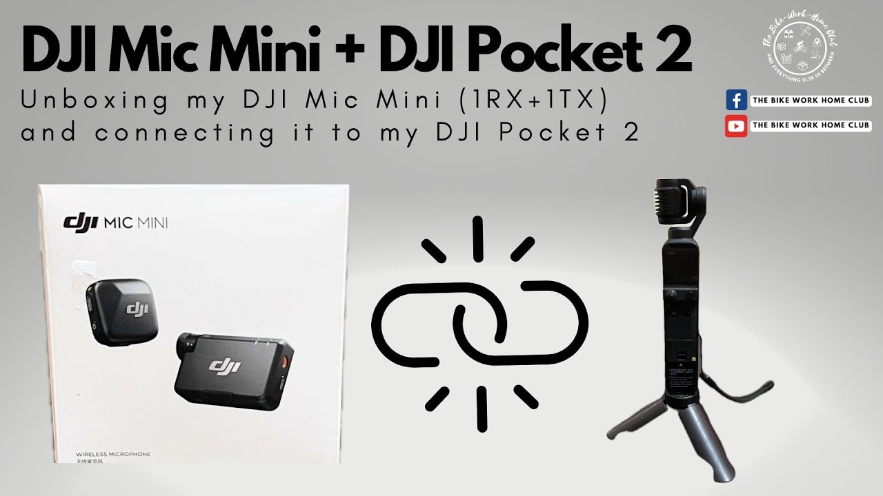 Unboxing my DJI Mic Mini and Connecting it to my DJI Pocket 2 🤩