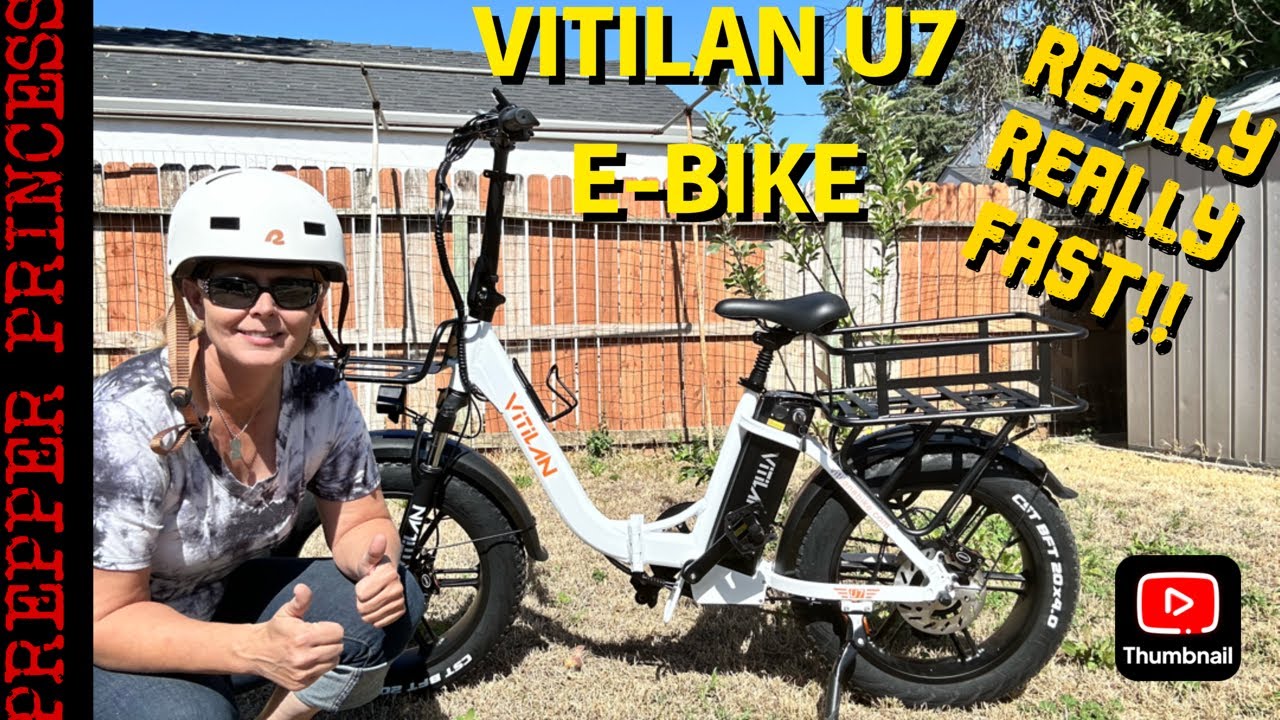 VITILAN U7 E-BIKE-MY TOP 3 FAVORITE! SUPER FAST!