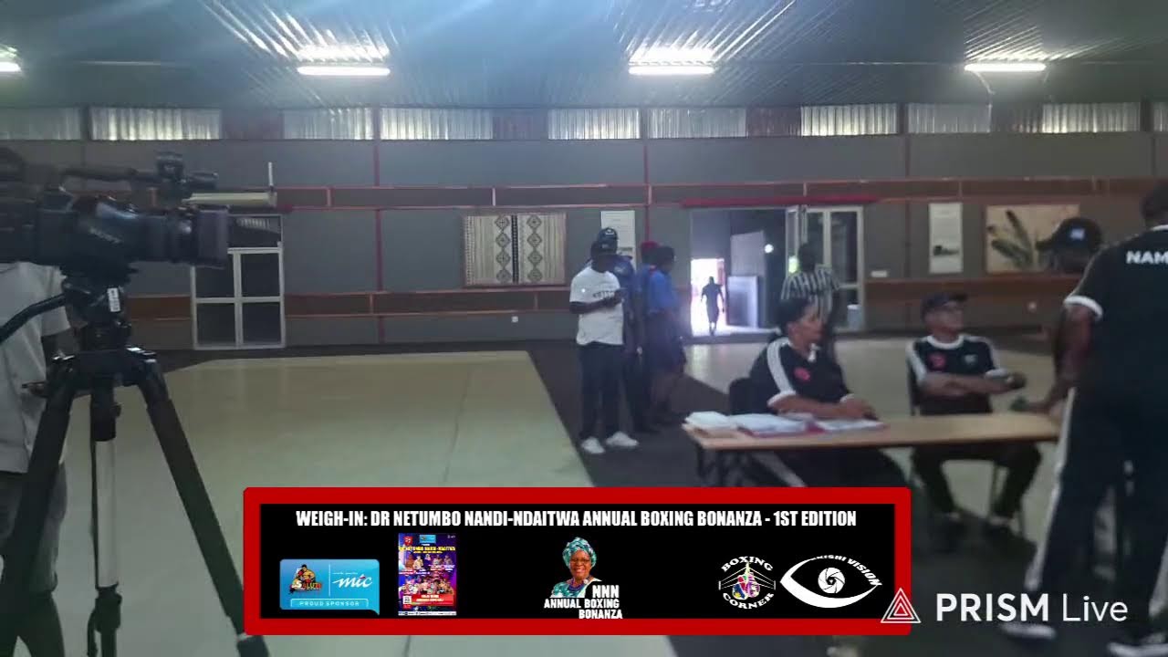 weigh in: Dr Netumbo Nandi-Ndaitwah Annual Boxing Bonanza- 1st Edition